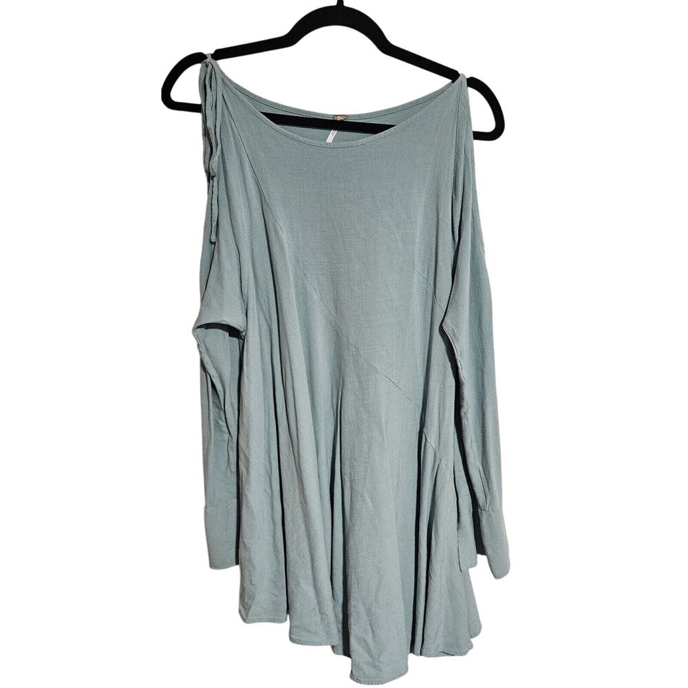 Free People Clear Skies Asymmetrical Long Sleeve Tunic